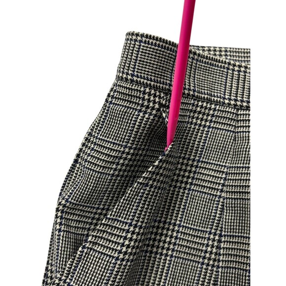 VTG Y2K Talbots Glen Plaid Wool High Rise Pleated Pants Old Money Preppy 16 - Picture 6 of 16